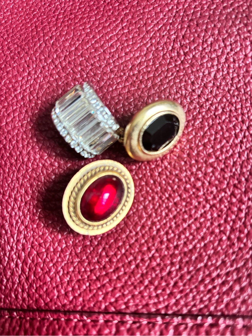 Vintage YSL ST John Earrings Lot of 3 single